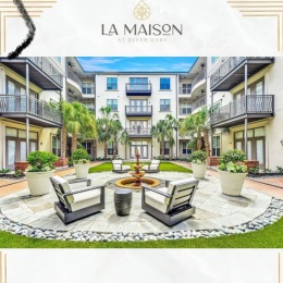 he perfect weather to hang out at one of plenty courtyards